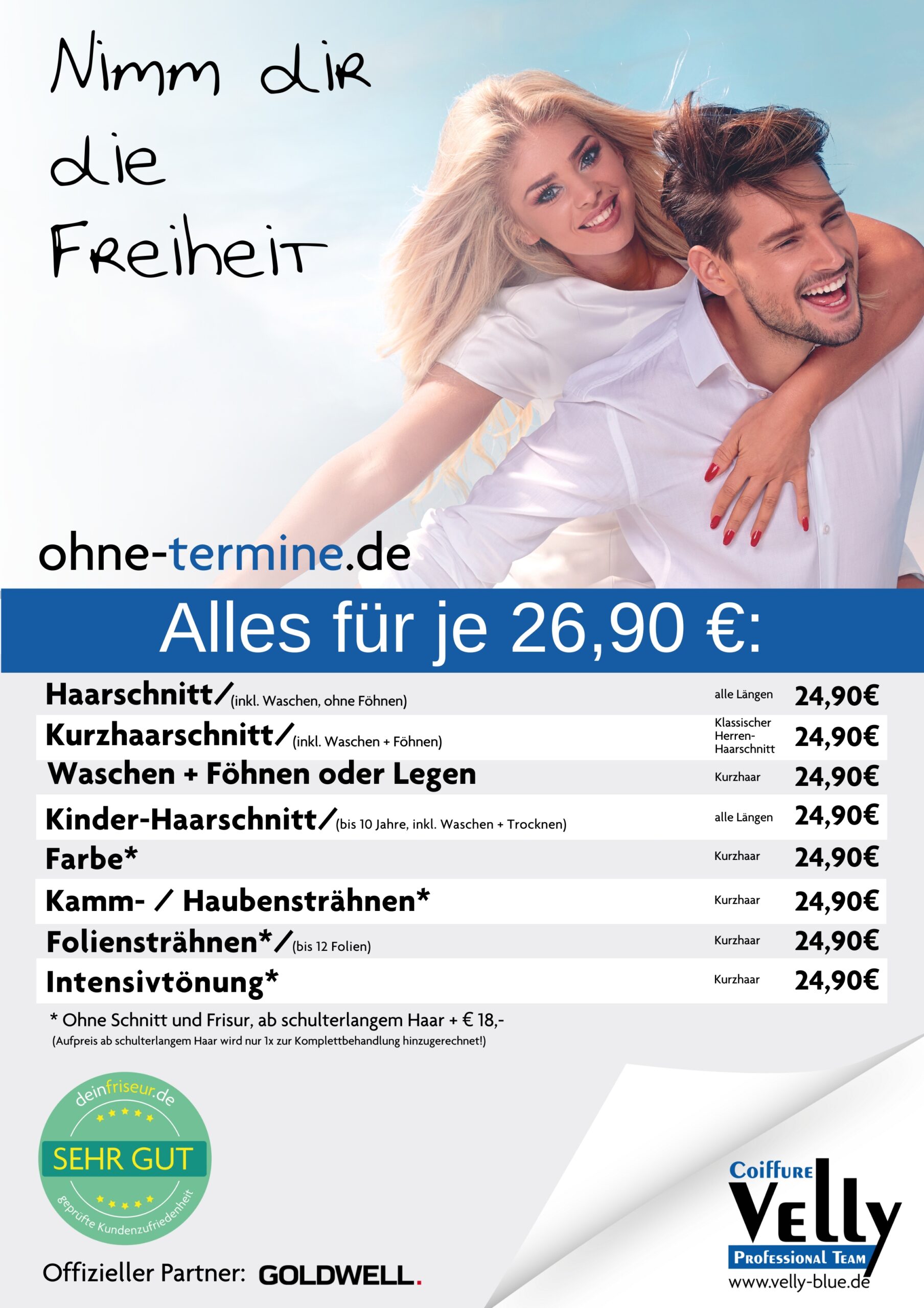 Coiffure Velly Stuttgart Preisliste & Öffnungszeiten | Dein Friseur